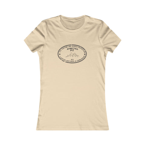 Pittsburgh Border Stamp - Women's Favorite Tee