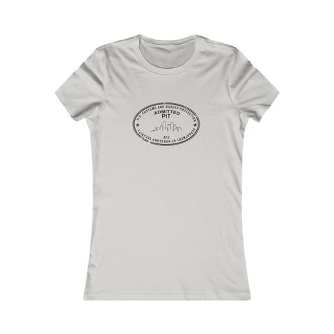 Pittsburgh Border Stamp - Women's Favorite Tee