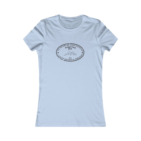 Pittsburgh Border Stamp - Women's Favorite Tee