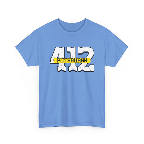 412 Pittsburgh - Unisex Heavy Cotton Tee