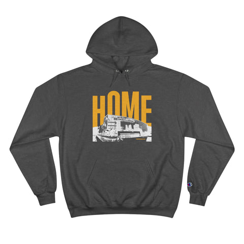 PPG Paints Arena - Home Series -  Champion Hoodie Hoodie Printify Charcoal Heather S 