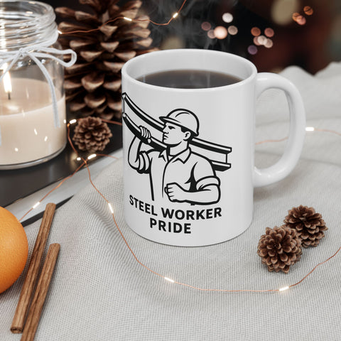 Pittsburgh Steel Worker Pride -  Coffee Mugs (11oz, 15oz)
