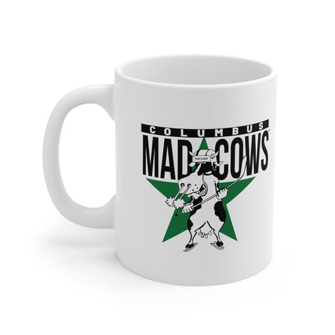 Columbus Mad Cows Mug 11 oz Mug Vintage Ice Hockey   