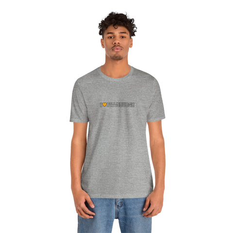 I Loved Pittsburgh Tee — Minimal City Love T-Shirt