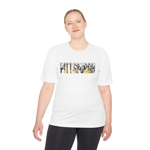 Pittsburgh Football Players - Sport-Tek Unisex Moisture Wicking Tee