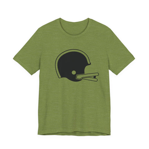 Classic Retro Football Helmet - Unisex Jersey Short Sleeve Tee