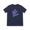 Johnstown Blue Birds T-Shirt (Tri-Blend Super Light) T-Shirt Vintage Ice Hockey Navy TriBlend XS 