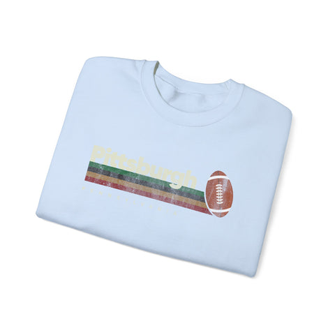 Pittsburgh Vintage Football - Heavy Blend™ Crewneck Sweatshirt