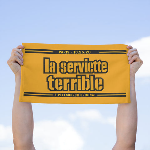 Pittsburgh Steelers French Towel – "La Serviette Terrible"