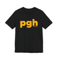 Pittsburgh PGH T-Shirt - Short Sleeve Tee T-Shirt Printify