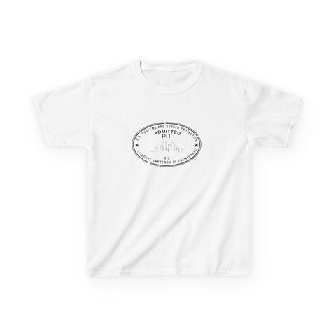 Pittsburgh Border Stamp - Kids Graphic T-Shirt