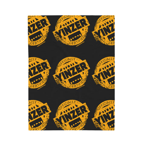 Certified Yinzer Velveteen Plush Blanket All Over Prints Printify 30" × 40"