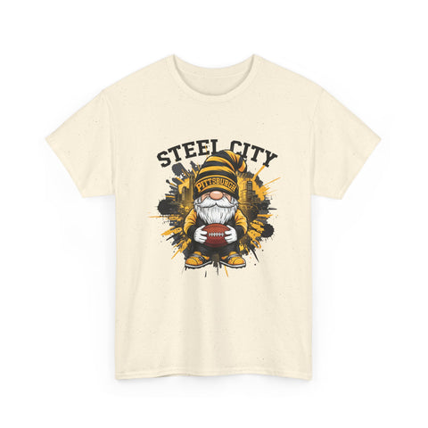 Steel City Gnome - Unisex Heavy Cotton Tee