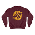 Certified Yinzer - Champion Crewneck Sweatshirt Sweatshirt Printify Maroon S 