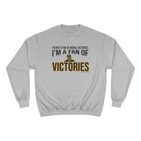 Victories - Champion Crewneck Sweatshirt Sweatshirt Printify Light Steel S 