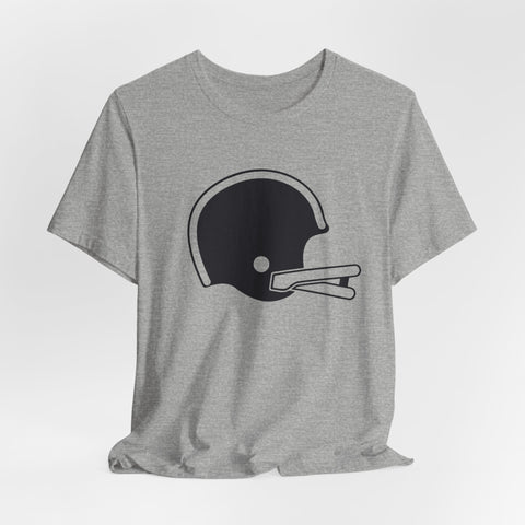 Classic Retro Football Helmet - Unisex Jersey Short Sleeve Tee