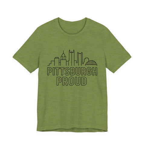 Pittsburgh Proud - Unisex Jersey Short Sleeve Tee