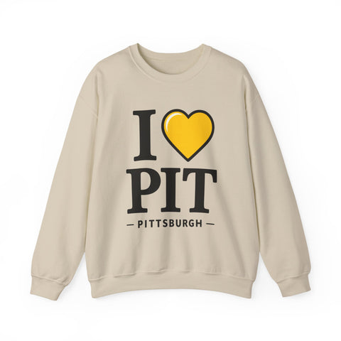 I Heart PIT - Gildan Heavy Blend™ Crewneck Sweatshirt