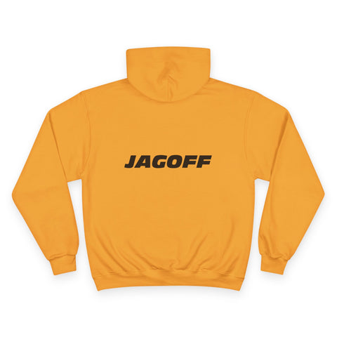 Jagoff - Print on back - Champion Hoodie