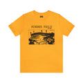 Forbes Field - 1909 - Retro Schematic - Short Sleeve Tee T-Shirt Printify Gold S 