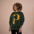 Heart of Pittsburgh - P for Pittsburgh Series - Champion Crewneck Sweatshirt Sweatshirt Printify   