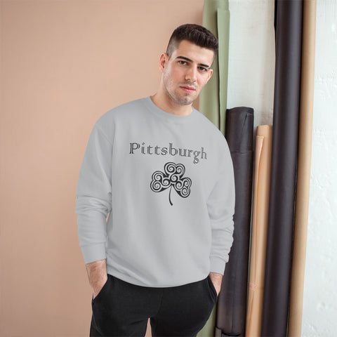 Pittsburgh Irish Clover - Champion Sweatshirt