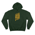 The Big Three - Crosby, Malkin, Letang - Hockey - Champion Hoodie Hoodie Printify Dark Green S 