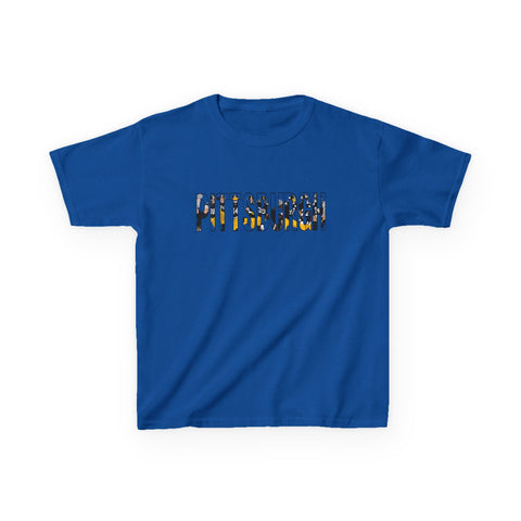 Pittsburgh Football Players - Kids Graphic T-Shirt