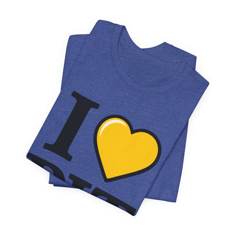 I Heart PIT - Unisex Jersey Short Sleeve Tee