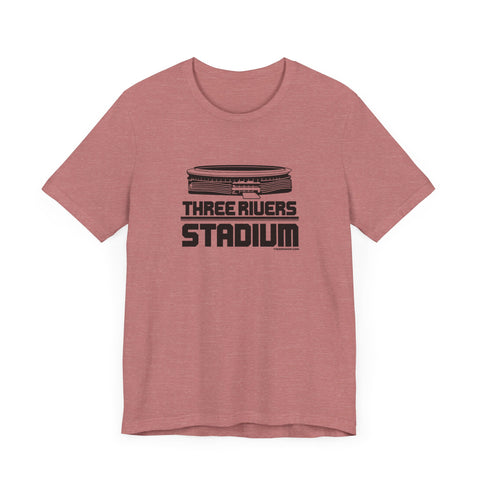 Pittsburgh Three Rivers Stadium Short Sleeve T-Shirt  - Unisex bella+canvas 3001