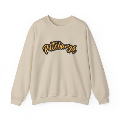 Jagged Pittsburgh Heavy Blend™ Crewneck Sweatshirt