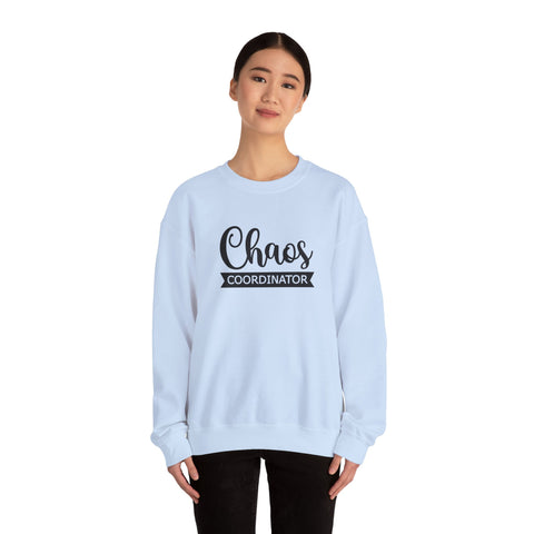 Chaos Coordinator (Pittsburgh Sarcasm Series) - Gildan Heavy Blend™ Crewneck Sweatshirt
