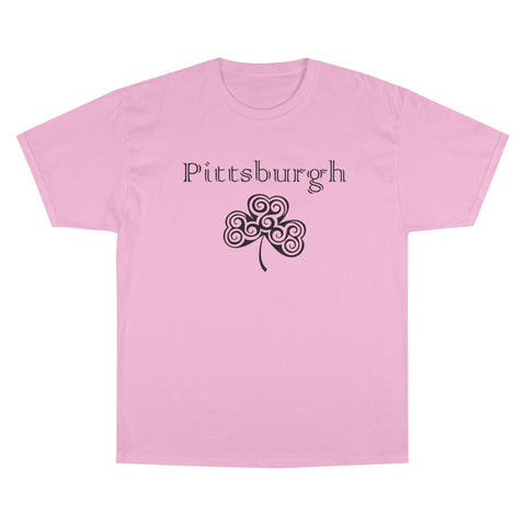 Pittsburgh Irish Clover - Champion T-Shirt