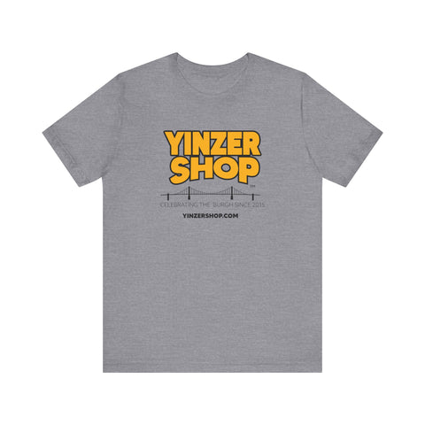 YinzerShop Serving Since 2015 - Bella+Canvas 3001 Lightweight Unisex Jersey Short Sleeve Tee T-Shirt Printify Heather Storm XS