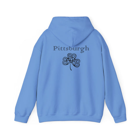 Pittsburgh Irish Clover - Unisex Heavy Blend™ Hooded Sweatshirt