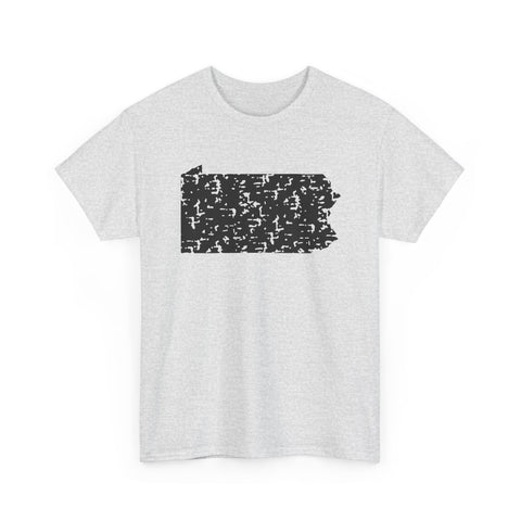 Pennsylvania Grunge - Unisex Heavy Cotton Tee