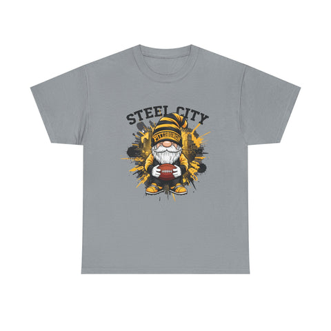 Steel City Gnome - Unisex Heavy Cotton Tee