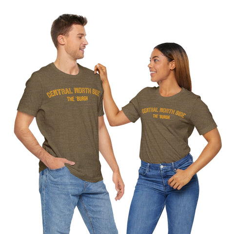 Central North Side  - The Burgh Neighborhood Series - Unisex Jersey Short Sleeve Tee T-Shirt Printify   