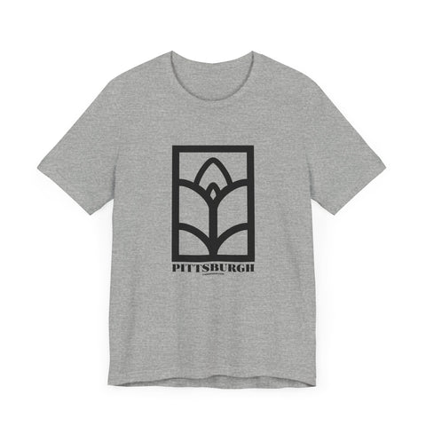 Pittsburgh Bridge Iron Motif  - Short Sleeve Shirt