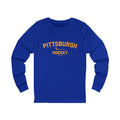 Pittsburgh Hockey - Collegiate Style - Long Sleeve Tee Long-sleeve Printify