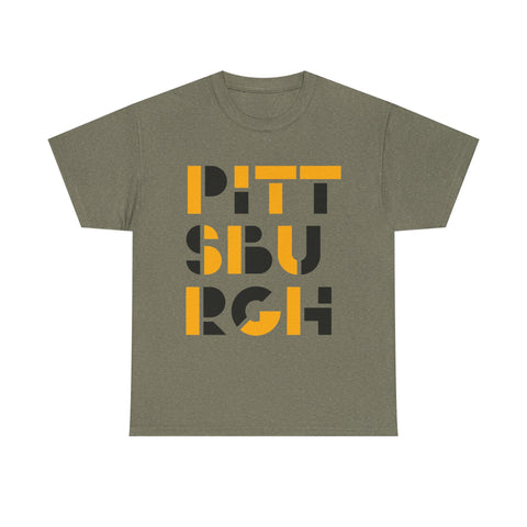 Pittsburgh City Art - Unisex Heavy Cotton Tee