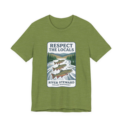 Respect the Locals River Steward Tee | Protect Our National Parks, Vintage Outdoor