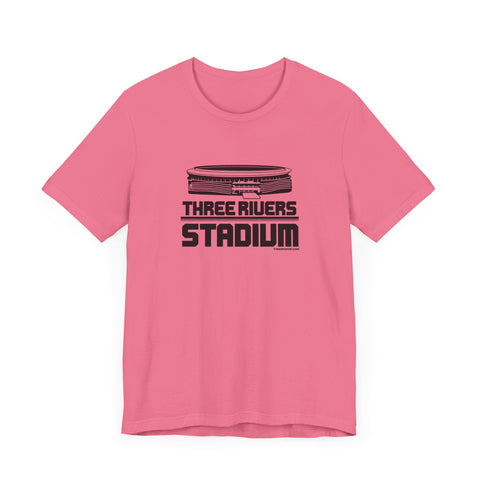 Pittsburgh Three Rivers Stadium Short Sleeve T-Shirt  - Unisex bella+canvas 3001