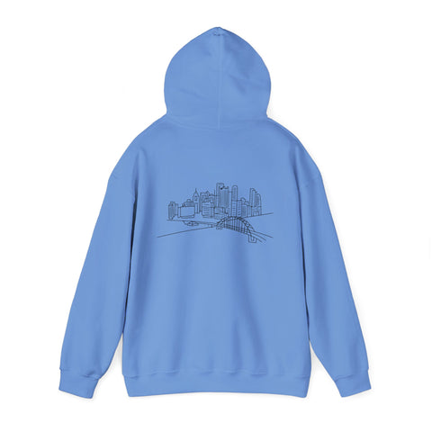 Pittsburgh Skyline Unisex Heavy Blend™ Hooded Sweatshirt