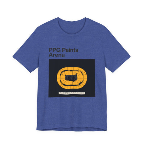 Unisex Jersey Tee - PPG Paints Arena Short Sleeve Shirt | Soft Cotton & Retail Fit