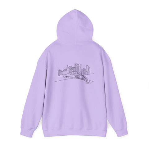 Pittsburgh Skyline Unisex Heavy Blend™ Hooded Sweatshirt