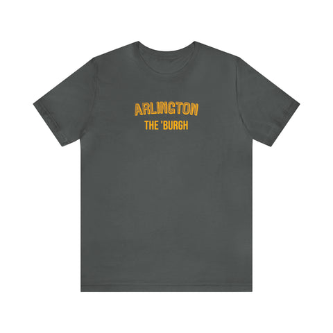 Arlington - The Burgh Neighborhood Series - Unisex Jersey Short Sleeve Tee T-Shirt Printify Asphalt S 