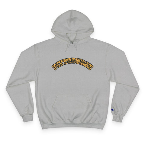 Pittsburgh Block Letters Champion Hoodie