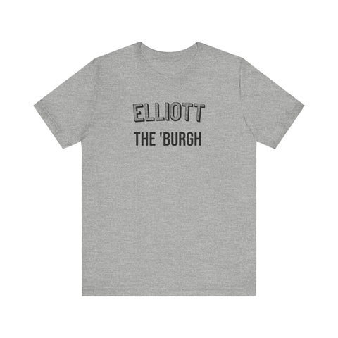 Elliot  - The Burgh Neighborhood Series - Unisex Jersey Short Sleeve Tee T-Shirt Printify Athletic Heather S 