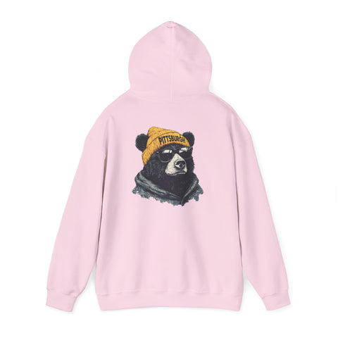 Pittsburgh Bear - Unisex Heavy Blend™ Hooded Sweatshirt